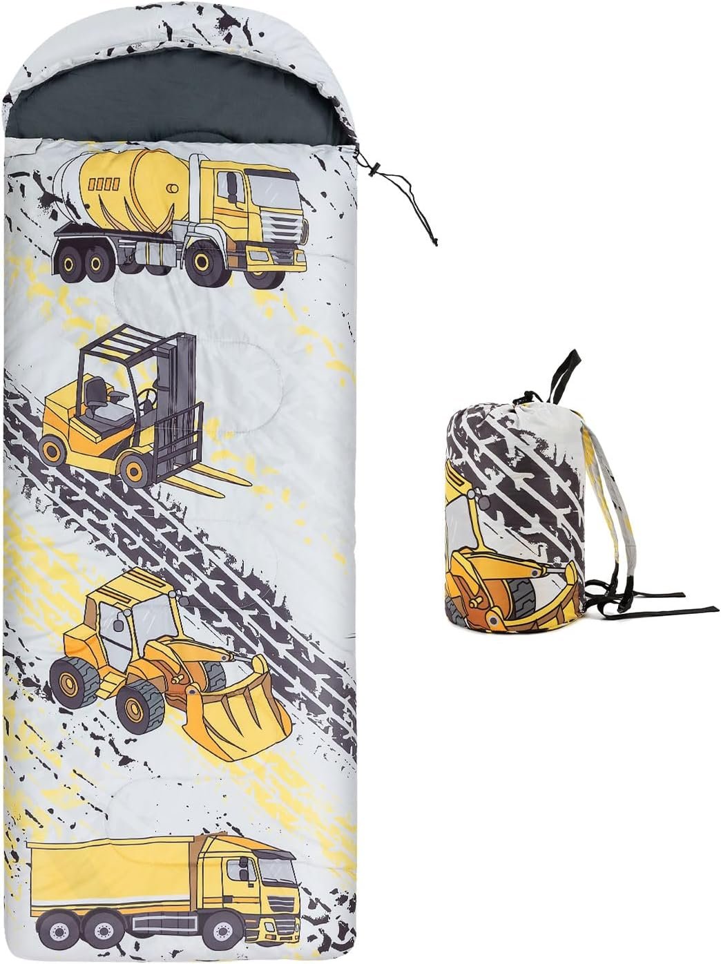 Kids Sleeping Bag for Camping - Lightweight 3 Season Backpacking Sleeping Bag, Compact Child Sleeping Bag for Girls and Boys, Waterproof Youth Sleeping Bag for Outdoor by