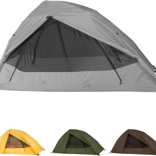 Tent; Dome Camping and Backpacking Tent; Easy Instant Setup; Clip-On Rainfly Included
